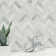 MSI Bytle Bianco Herringbone 12" x 12" Stone/Glass/Metal Mosaic Sheet ...
